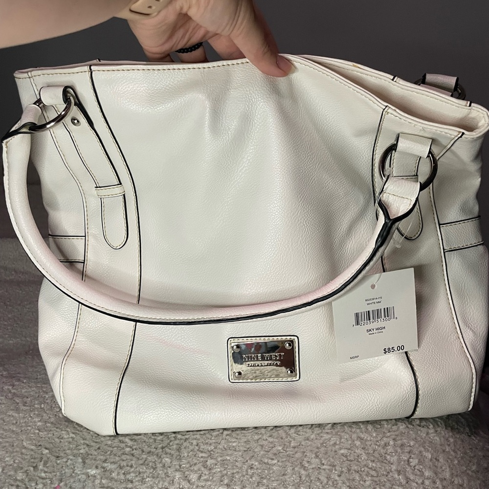 Nine West Cream Shoulder Bag